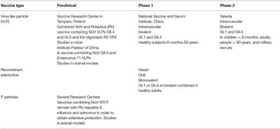 Norovirus Vaccine: Priorities for Future Research and Development